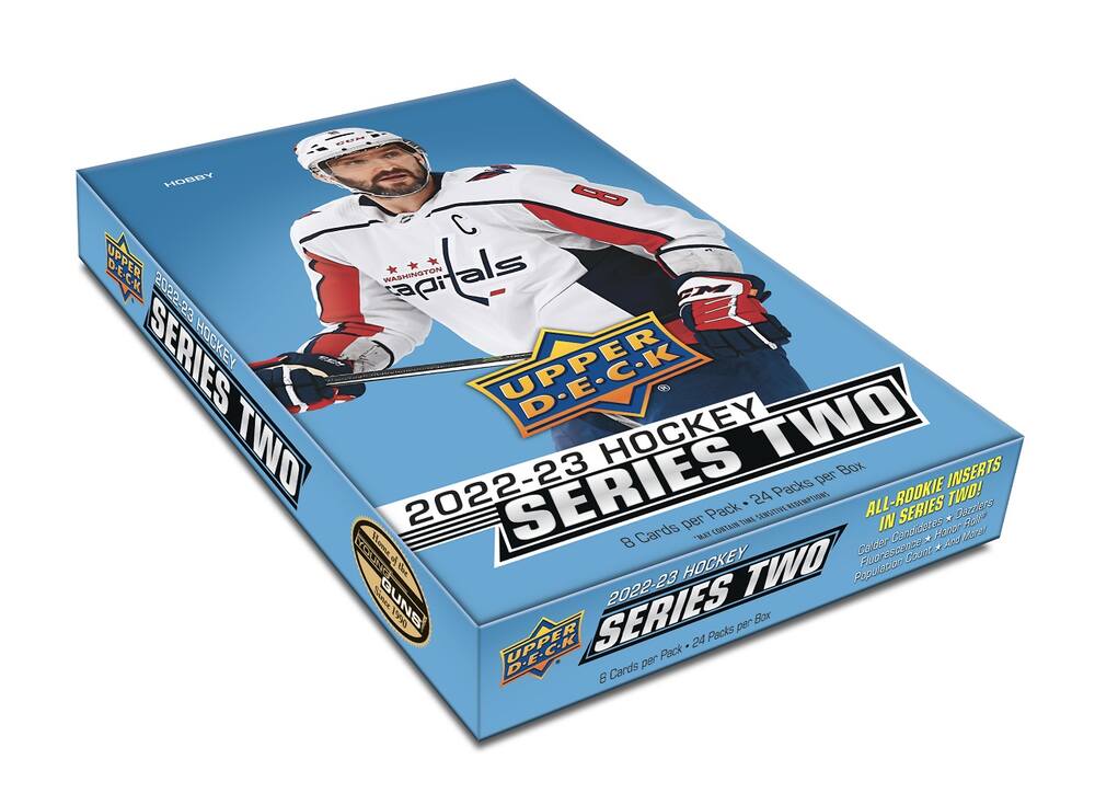 2022-23 Upper Deck Series 2 Hockey Hobby 12-Box CASE